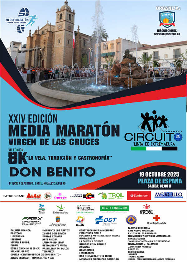 XXIV MEDIA MARATON VIRGEN DE LAS CRUCES