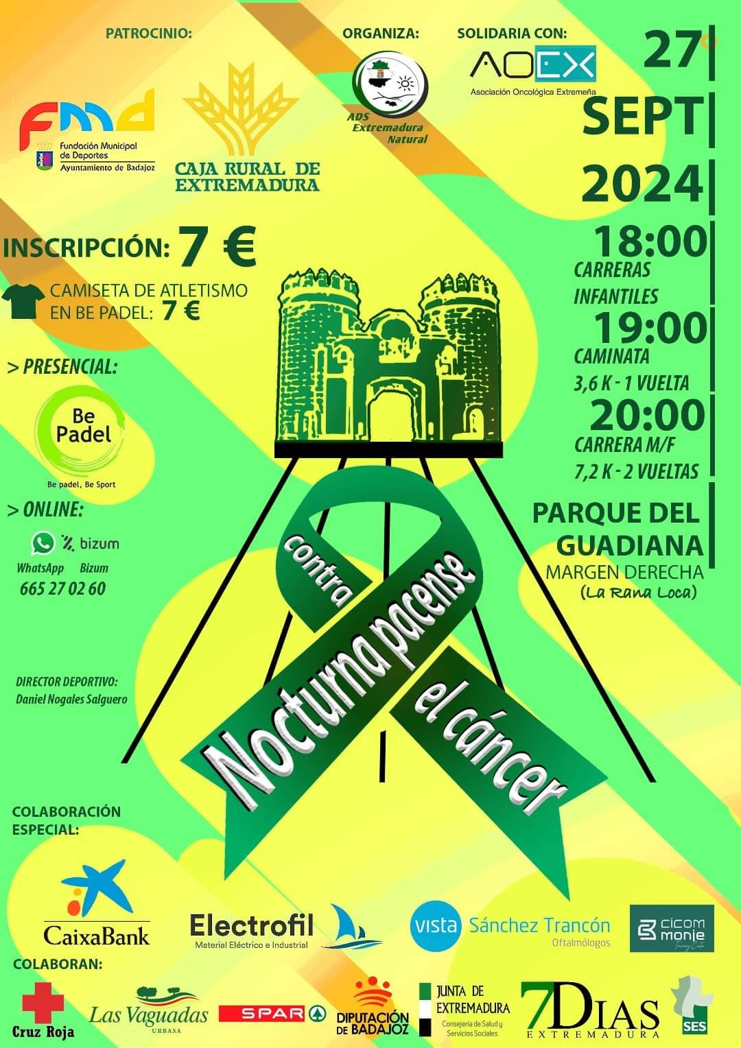 Nocturna Pacense contra el cáncer