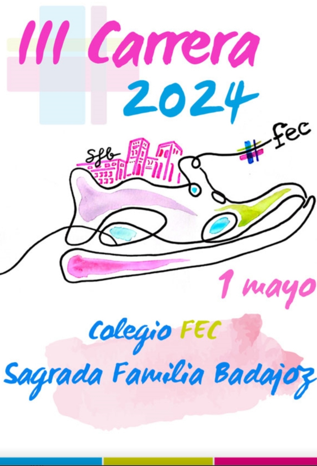 III Carrera Colegio FEC Sagrada Familia Badajoz 
